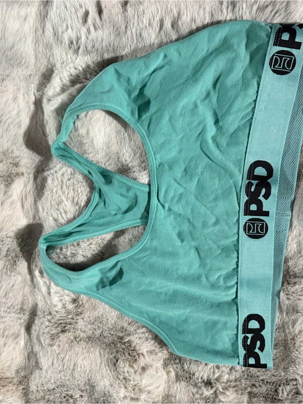 Old Navy Teal Racerback Bodysuit-Style Crop Top